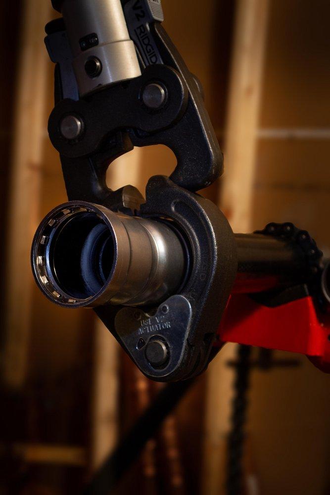 1/2 in. Press 90&deg; Carbon Steel HNBR Elbow 