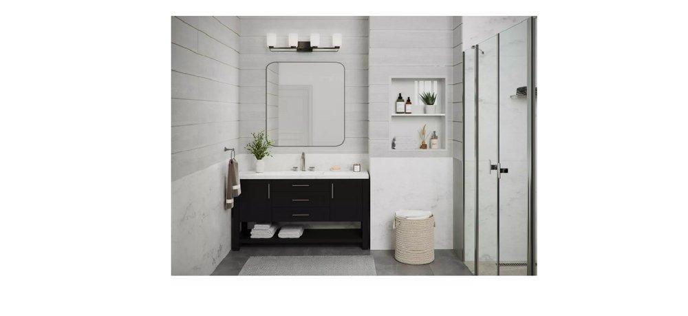 MABL 4 100W MED INCAND BATH LGHT 