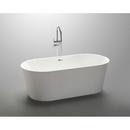 ANZZI&trade; Glossy White 67 x 32 in. Freestanding Bathtub Center Drain 