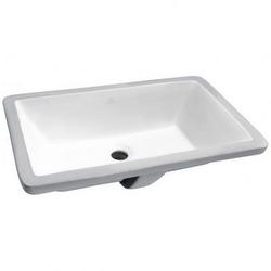 21 in. Undermount Bathroom Sink in White