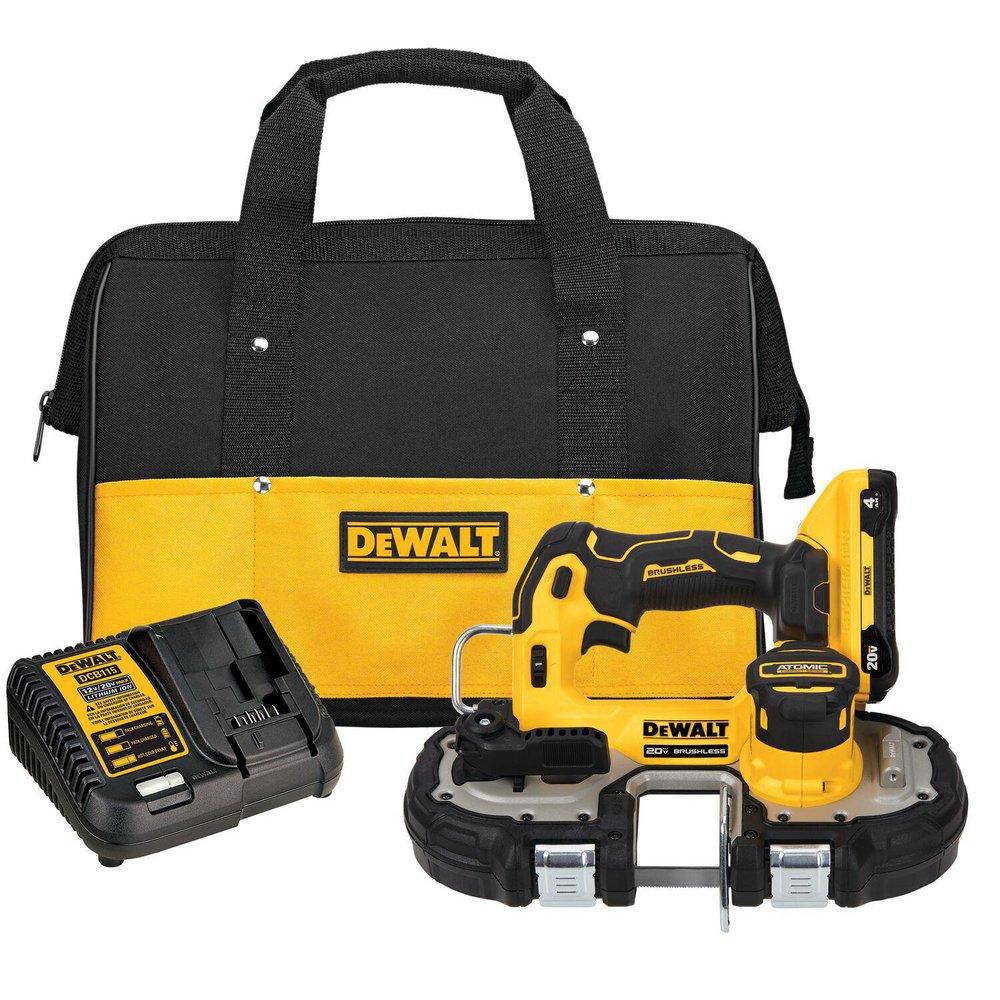 DEWALT Yellow Cordless Band Saw Tool Kit 
