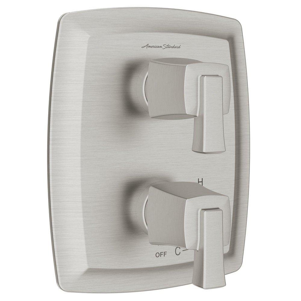 American Standard Brushed Nickel Two Handle Multi Function Bathtub & Shower Faucet (Trim Only) 