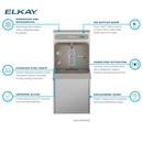 Non-Filtered Refrigerated Wall Mount Bottle Filling Station 