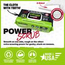 Crocodile Cloth&reg; White 15 x 10 in. Wipes (Pack of 80) 