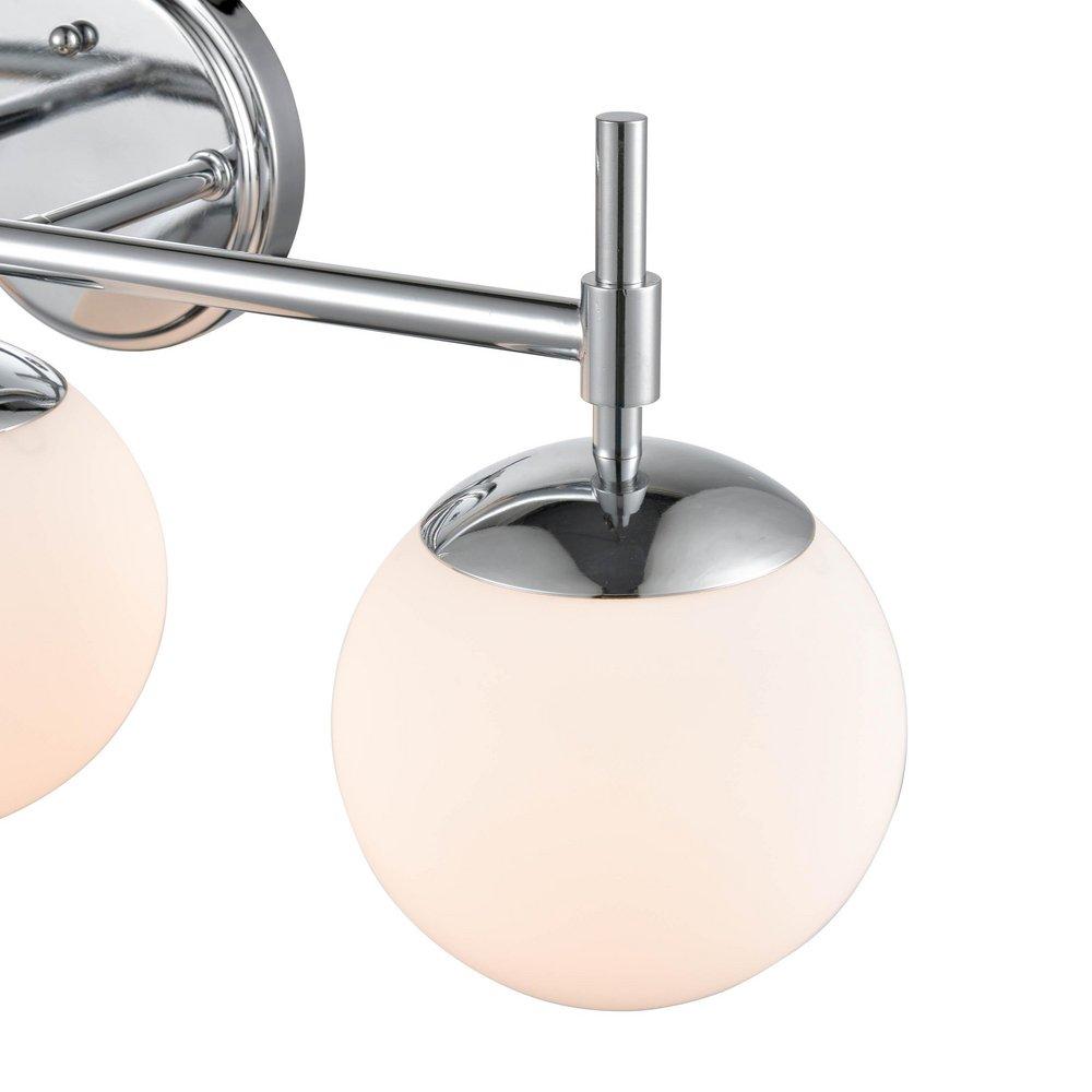 3-Light Vanity Fixture in Chrome 
