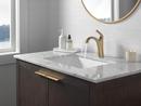 Single Handle Centerset Bathroom Sink Faucet in Champagne Bronze 