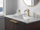 Single Handle Centerset Bathroom Sink Faucet in Champagne Bronze 