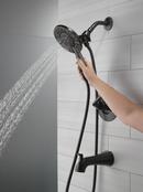 Single Handle Multi Function Bathtub & Shower Faucet in Matte Black (Trim Only) 