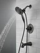 Single Handle Multi Function Bathtub & Shower Faucet in Matte Black (Trim Only) 