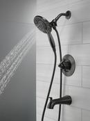 Single Handle Multi Function Bathtub & Shower Faucet in Matte Black (Trim Only) 