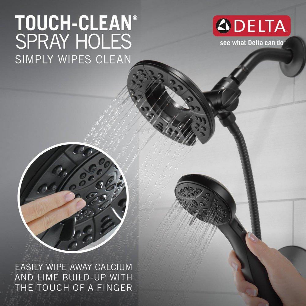 Single Handle Multi Function Bathtub & Shower Faucet in Matte Black (Trim Only) 