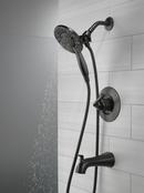Single Handle Multi Function Bathtub & Shower Faucet in Matte Black (Trim Only) 