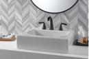 Two Handle Widespread Bathroom Sink Faucet in Matte Black 
