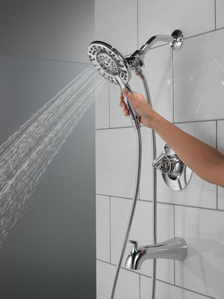 Single Handle Multi Function Bathtub & Shower Faucet in Chrome (Trim Only) 