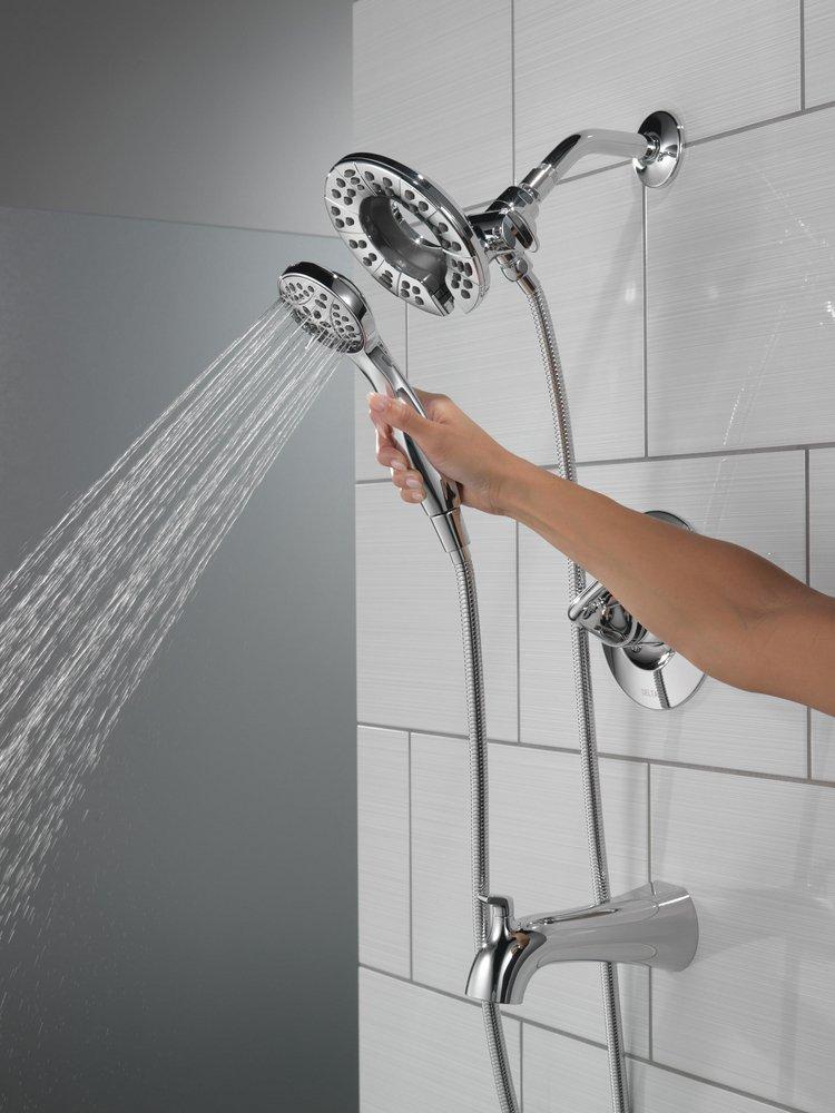 Single Handle Multi Function Bathtub & Shower Faucet in Chrome (Trim Only) 