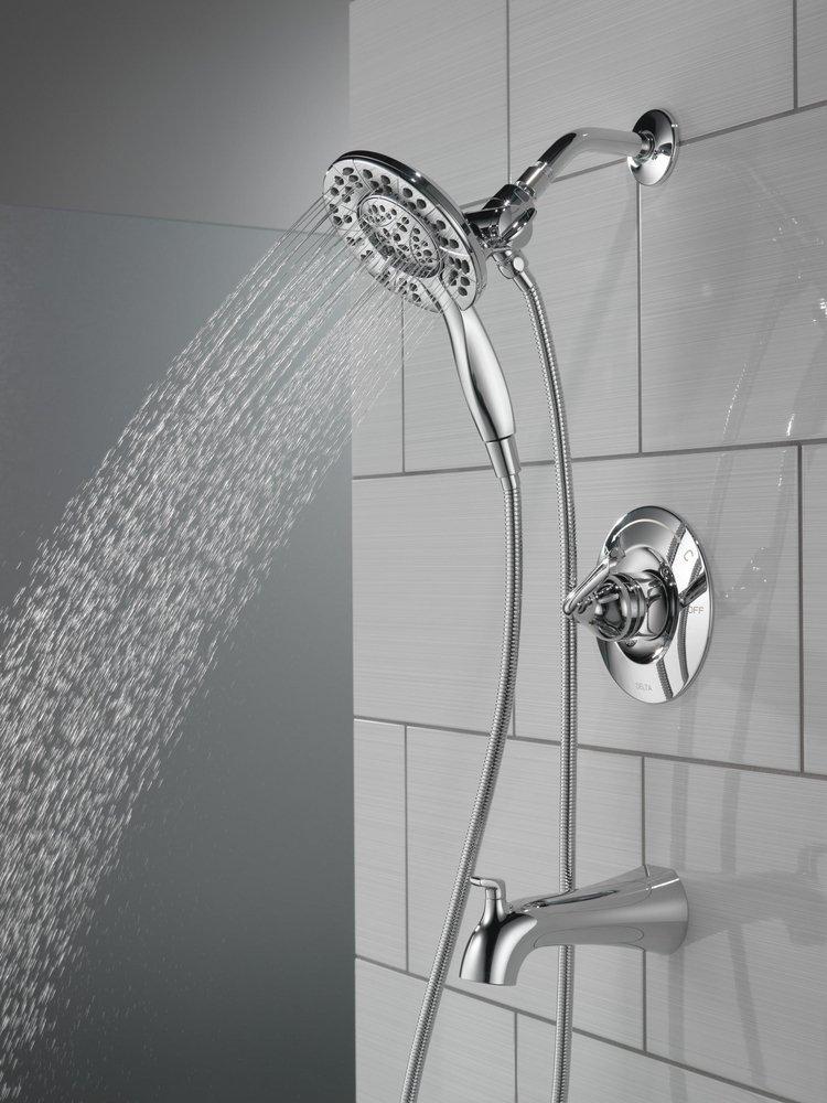 Single Handle Multi Function Bathtub & Shower Faucet in Chrome (Trim Only) 