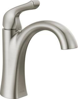 Single Handle Centerset Bathroom Sink Faucet in Chrome