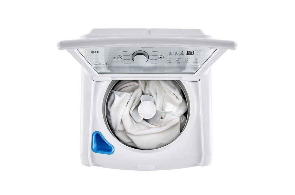 LG Electronics White 27 in. 4.3 cu. ft. Top Load Washer 