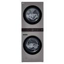 LG Electronics Graphite Steel 27 in. 7.4 cu. ft. Gas Combination Washer & Dryer 