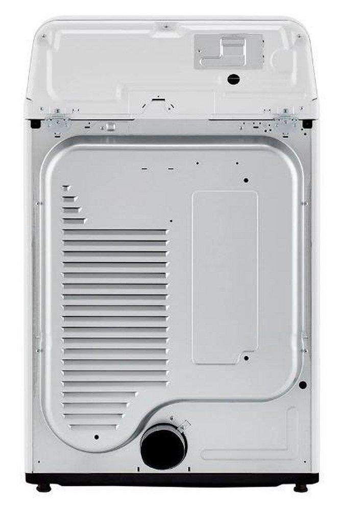 LG Electronics White 27 x 29-1/2 in. 240V 7.3 cu. ft. Electric Smart Home Enable Top Load Dryer 