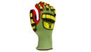 Armateck Green Insulated 13GA A6 Cut & Impact Resistant Nitrile Dipped Cold Weather Gloves 