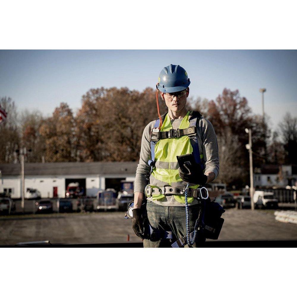 Werner Ladder Matte Black 20 ft. Self-Retracting Lifeline 