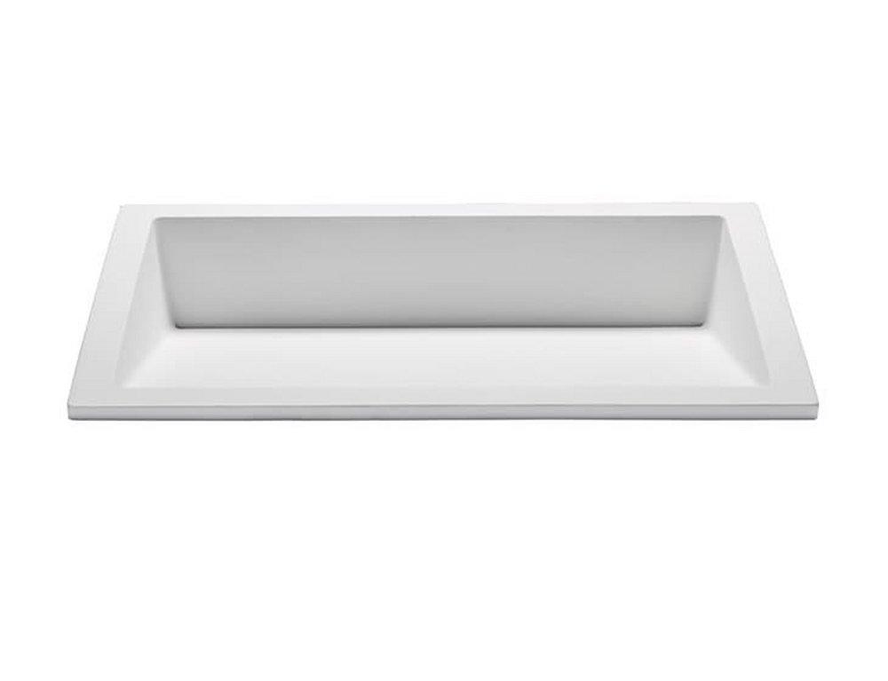 MTI Whirlpools&reg; Matte White Undermount Bathroom Sink 