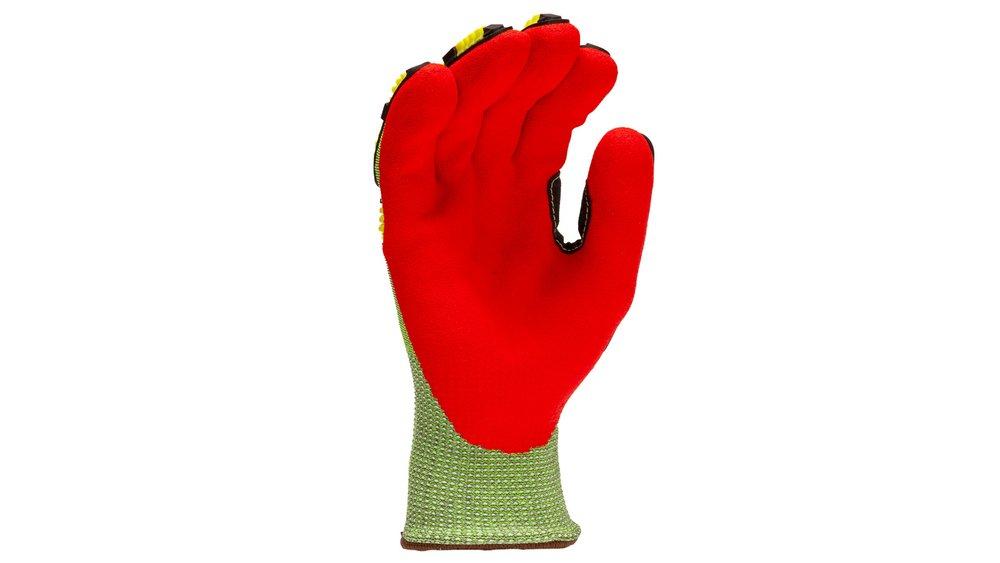 Insulated A6 Sandy Nitrile Palm Dipped Gloves, XXL 