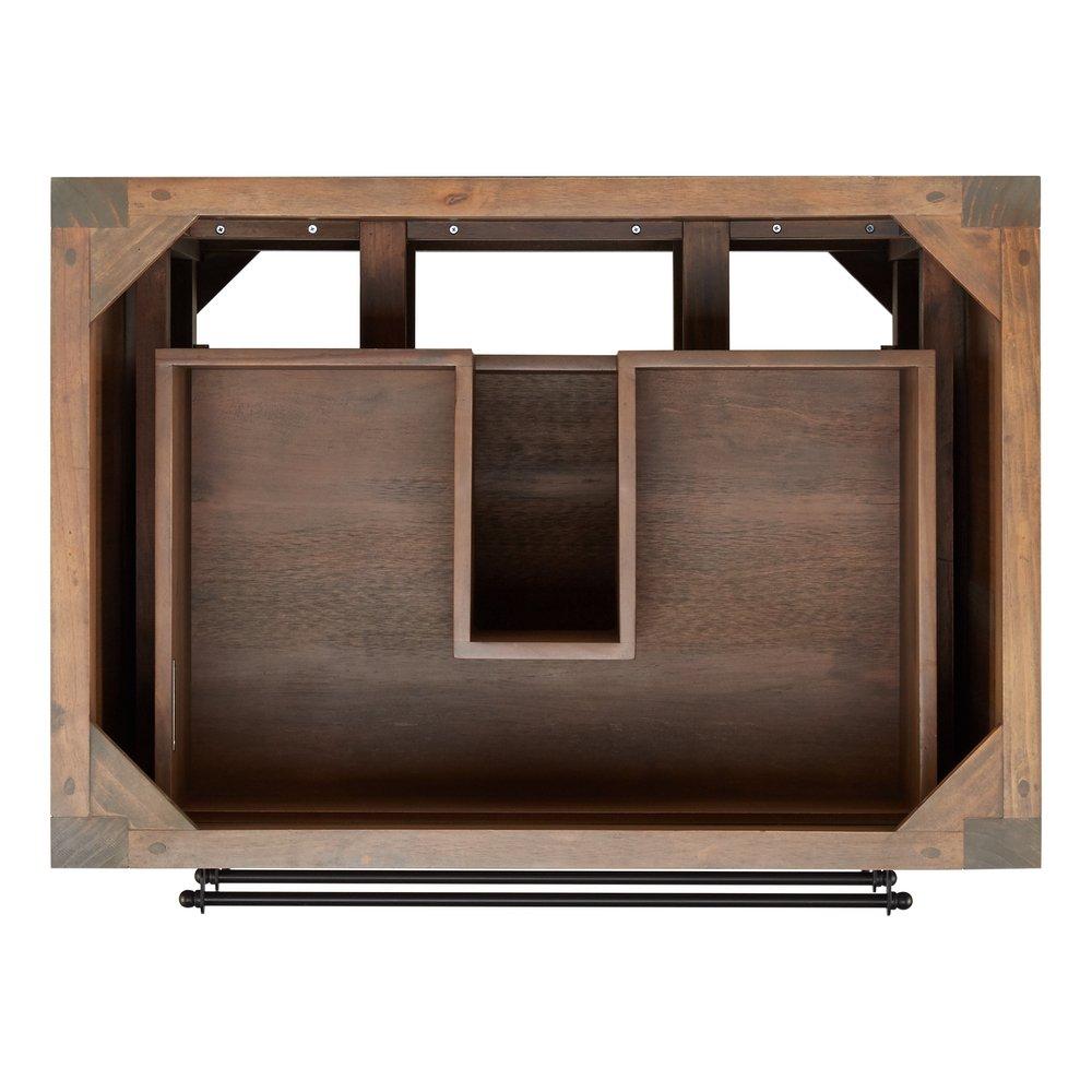 Signature Hardware Grey Wash 30 in. Floor Mount Vanity 