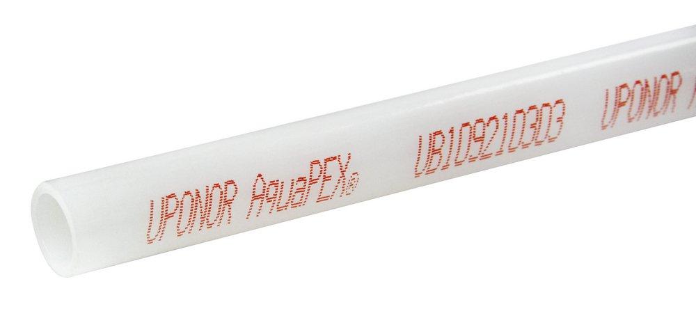 Uponor White 1 in. Polyethylene Tubing in White and Red 