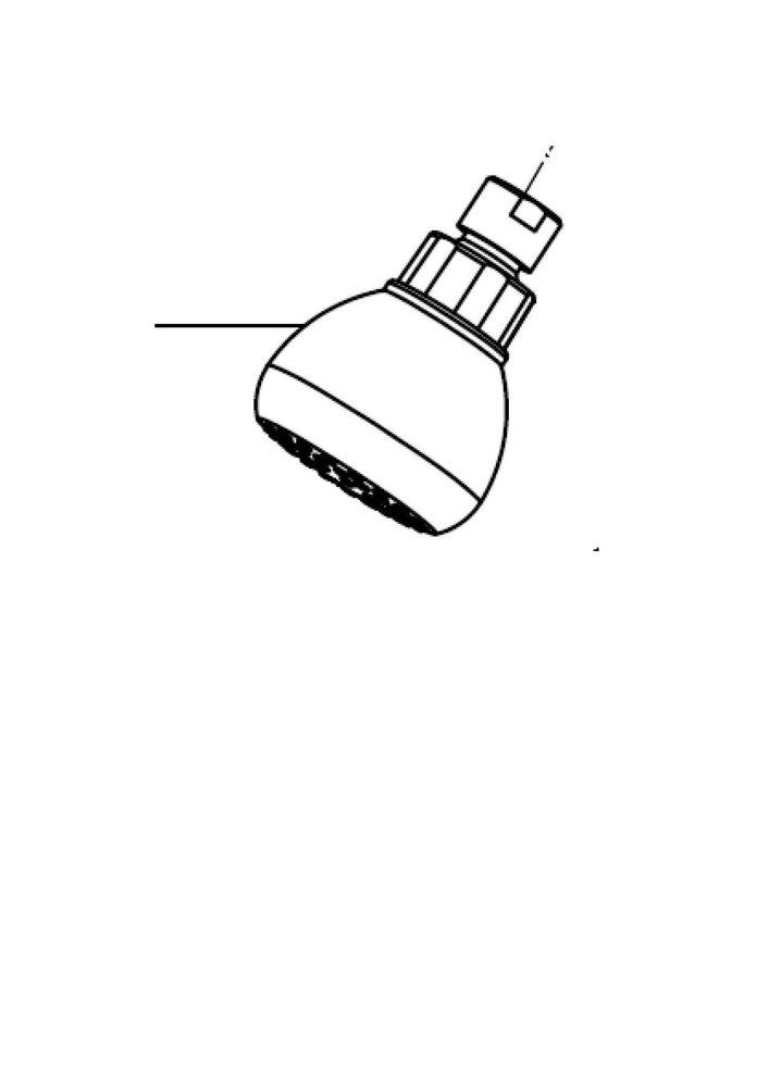 PROFLO&reg; Oil Rubbed Bronze Showerhead 