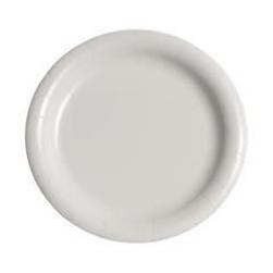 8-1/2 in. Paper Plate in White (Case of 500)