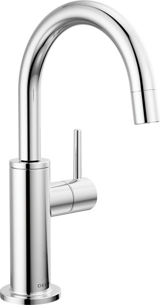 Delta Faucet Chrome Single Handle Beverage Kitchen Faucet 