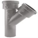 Black Spigot x Hub x Hub Domestic Cast Iron Wye 