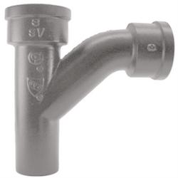 2 in. Service EC Cast Iron Combo Long Turn Y Wye