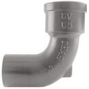 Black Spigot x Hub Domestic Cast Iron 90 Degree Bend 
