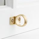 Window Sash Loop in Satin Brass