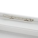 Signature Hardware Polished Nickel 12 in. Solid Brass Casement Window Stay 