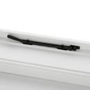 Signature Hardware Matte Black 10 in. Solid Brass Casement Window Stay 