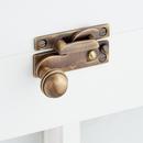 Bronze Sash Lock in Antique Brass