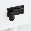 Signature Hardware Matte Black Bronze Sash Lock 