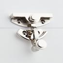 Bronze Sash Lock in Polished Nickel