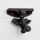 Bronze Sash Lock in Matte Black
