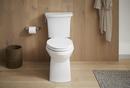 KOHLER White Elongated Closed Front Toilet 