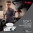 WypAll&reg; White 9-4/5 x 16-2/5 in. Cellulose Towel (Box of 9) 