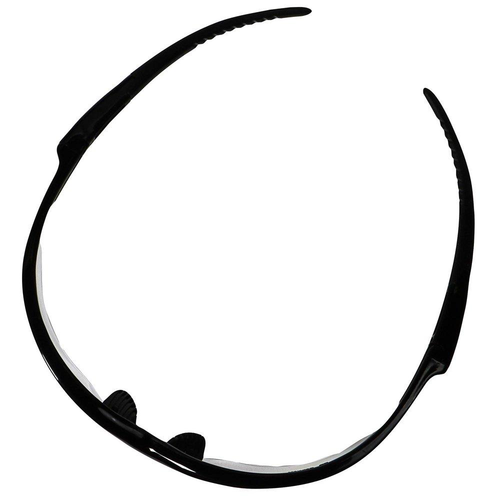 KleenGuard&trade; Clear Polycarbonate Black Framed Safety Glass (Case of 12) 