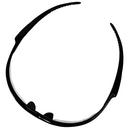 KleenGuard&trade; Clear Polycarbonate Black Framed Safety Glass (Case of 12) 