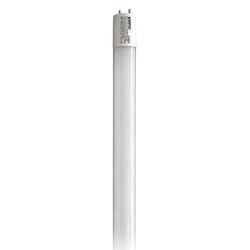17W 24 in. T8 LED Light Bulb with a Medium Bi-Pin Base in Gloss White