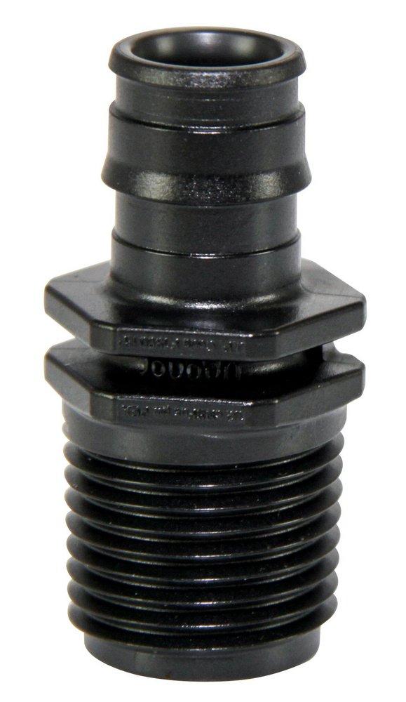 Uponor Plastic PEX Expansion x MPT Adapter 