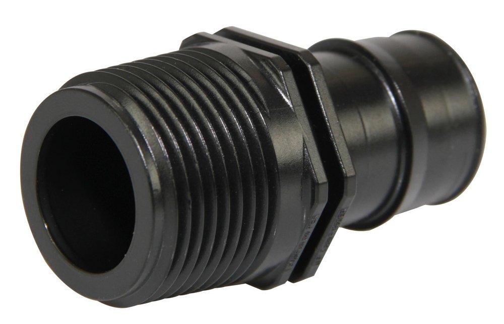 Uponor Plastic PEX Expansion x MPT Adapter 